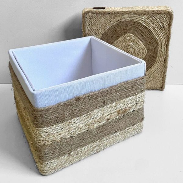 Alternative view of Caja decorativa Milo — Colección Tonos Naturales