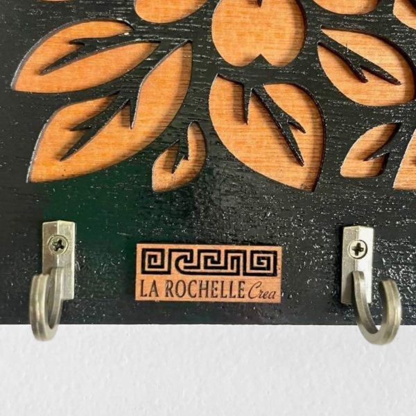 Alternative view of Porta llaves de pared Flora — Colección Jardín Interior