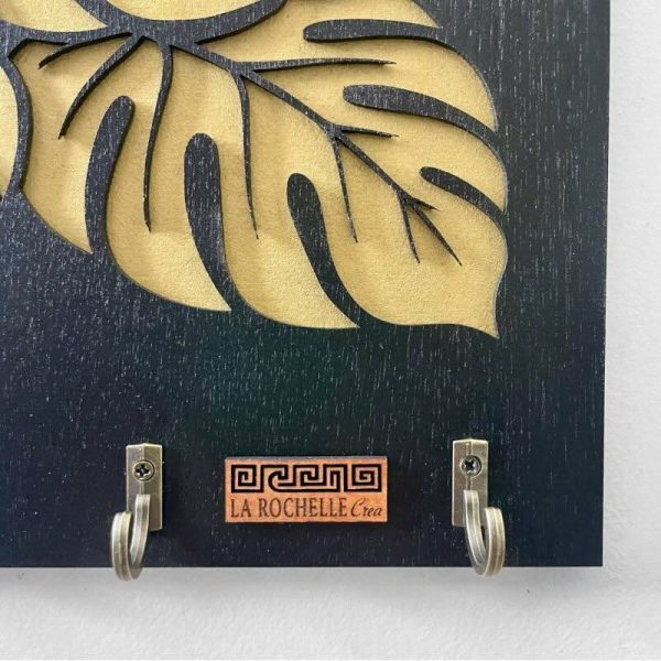 Alternative view of Porta llaves de pared Trama — Colección Jardín Interior